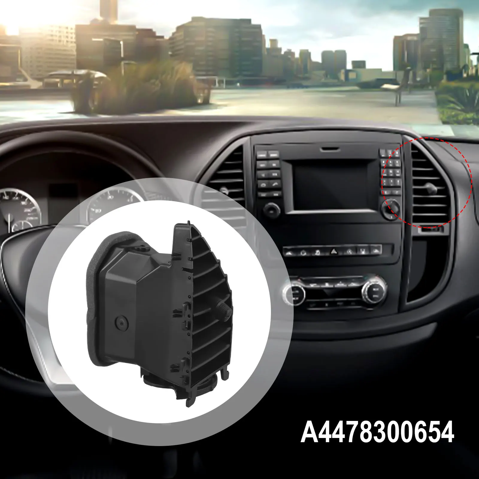 Replacement Air Vent Grille Size As Shown In The Picture Right Centre Air Vent Grille Wear-resistant High-quality Materials
Replacement Air Vent Grille Size As Shown In The Picture Right Centre Air Vent Grille Wear-resistant High-quality Materials