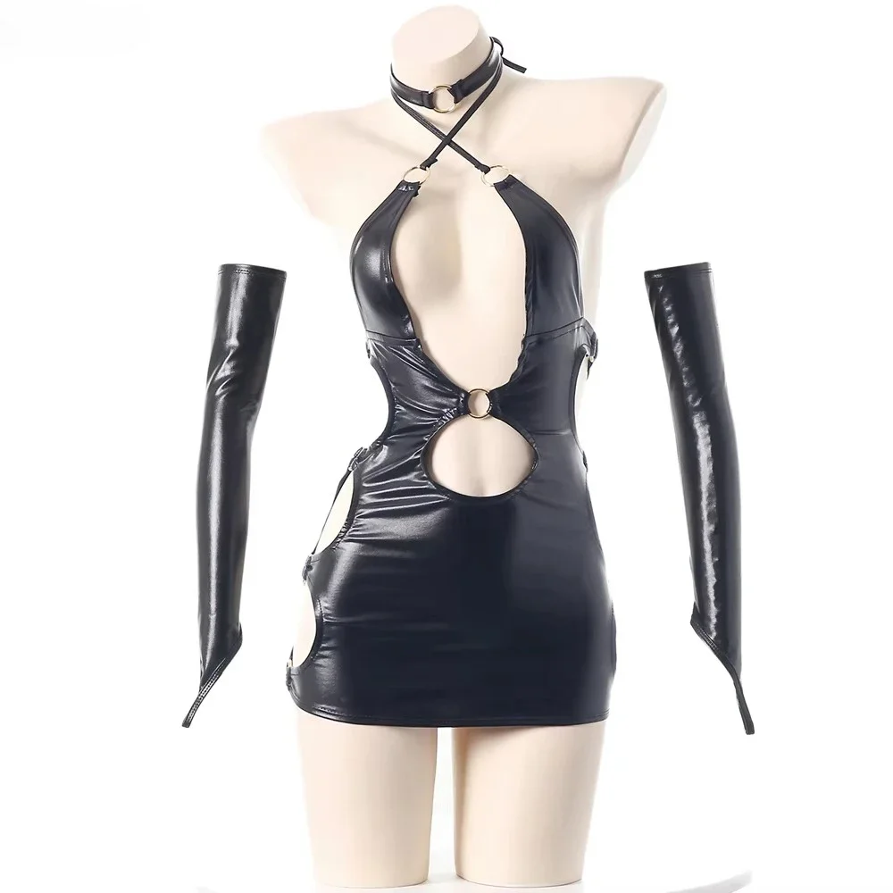 New Anime Tight Leather Dress Idol Girl Group Unifrom Stage Performance Outfits Cosplay Costumes
New Anime Tight Leather Dress Idol Girl Group Unifrom Stage Performance Outfits Cosplay Costumes