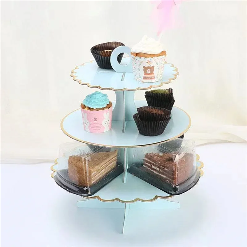 A21Q -6PCS 3-Layer Disposable Round Birthday Cupcake Dessert DIY Paper Stand Dessert Display Rack Wedding Party Supplies
A21Q -6PCS 3-Layer Disposable Round Birthday Cupcake Dessert DIY Paper Stand Dessert Display Rack Wedding Party Supplies