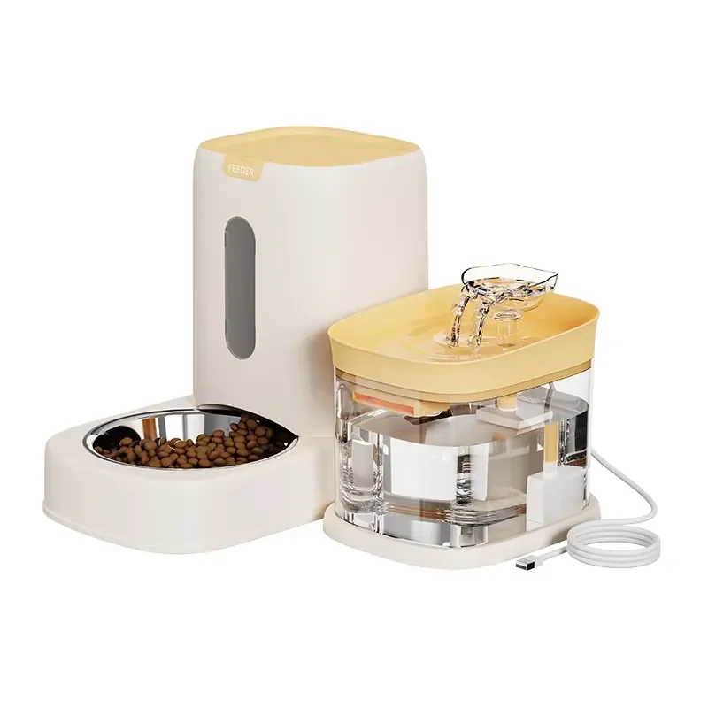 2-in-1 Eco-Friendly Plastic Removable Freely Assembleable Pet Feeder and Water Dispenser for Cats and Dogs
2-in-1 Eco-Friendly Plastic Removable Freely Assembleable Pet Feeder and Water Dispenser for Cats and Dogs