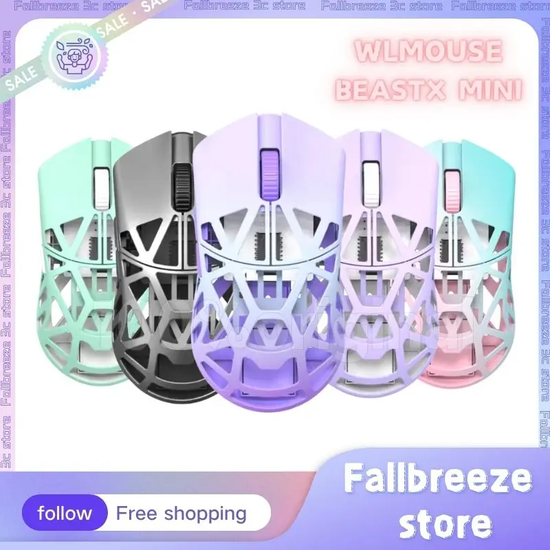 Мини-мышь игровая Wlmouse Beastx, 2,4 ГГц, Тип C, 2 режима, 34 ГГц, легкая, 4k/8k, PAW3395, из магниевого сплава, FPS
Мини-мышь игровая Wlmouse Beastx, 2,4 ГГц, Тип C, 2 режима, 34 ГГц, легкая, 4k/8k, PAW3395, из магниевого сплава, FPS