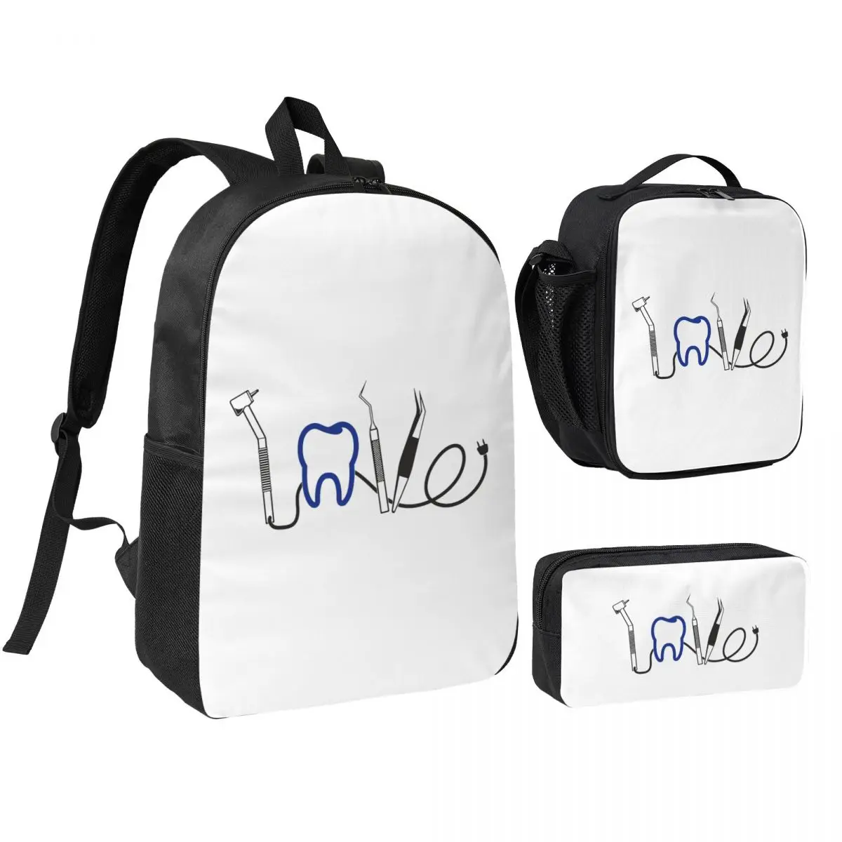 Dentist Dental Teeth Tooth Doctor Funny Gift Backpack BookBag School Bag Laptop Shoulder Bags 3ps Lunch Bag Pencil Case
Dentist Dental Teeth Tooth Doctor Funny Gift Backpack BookBag School Bag Laptop Shoulder Bags 3ps Lunch Bag Pencil Case