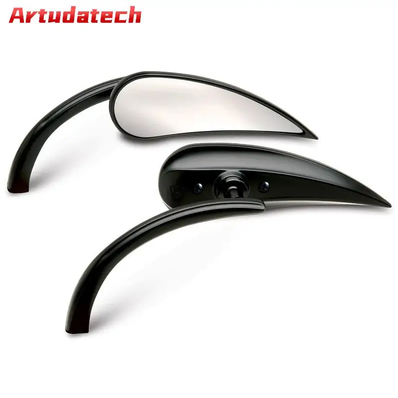 Artudatech Mirrors RAD II Teardrop Chrome For Honda Suzuki Kawasaki Victory Black
Artudatech Mirrors RAD II Teardrop Chrome For Honda Suzuki Kawasaki Victory Black