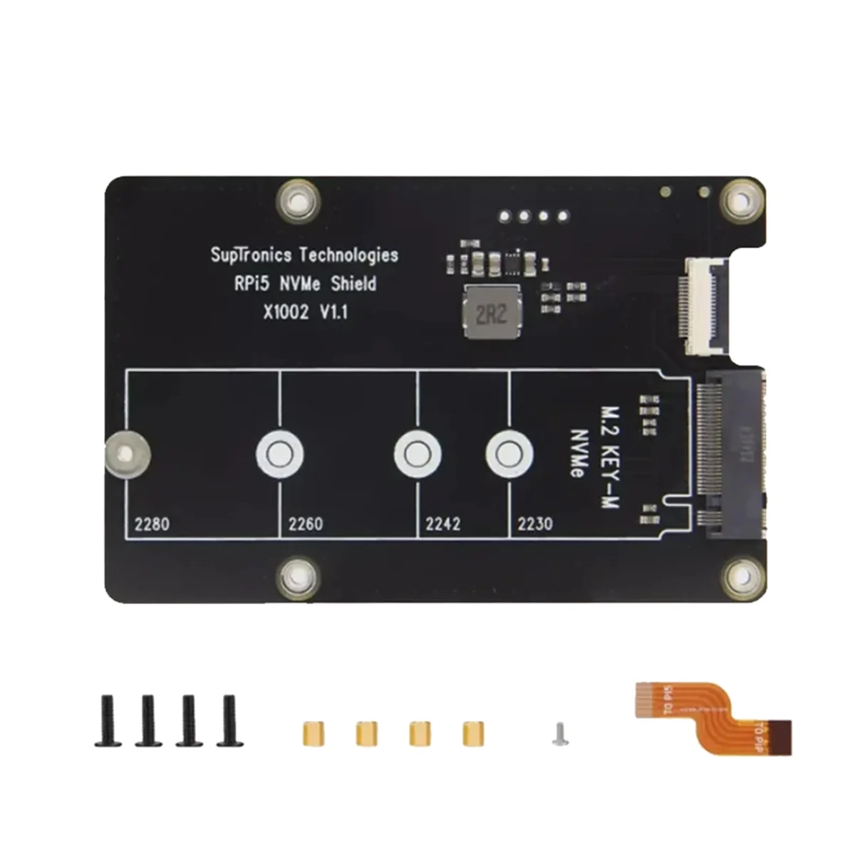ATP-X1002 for 5 PCIe to M.2 NVMe SSD Expansion Board for 2280 2260 2242 2230 NVME SSD
ATP-X1002 for 5 PCIe to M.2 NVMe SSD Expansion Board for 2280 2260 2242 2230 NVME SSD