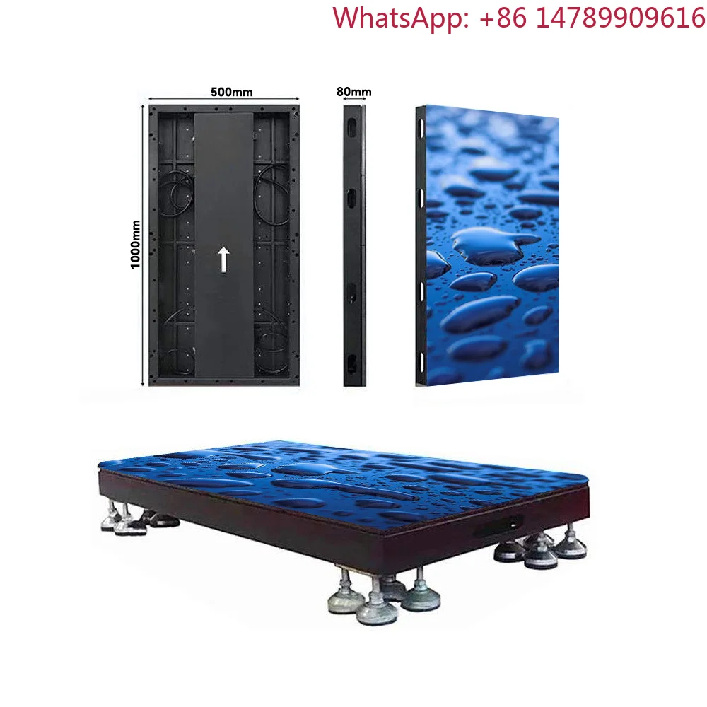 Shenzhen Factory Customized High Quality IP65 Waterproof Interactive LED Display Smart Floor Tile ScreenHigh-intensityFootTraffi
Shenzhen Factory Customized High Quality IP65 Waterproof Interactive LED Display Smart Floor Tile ScreenHigh-intensityFootTraffi