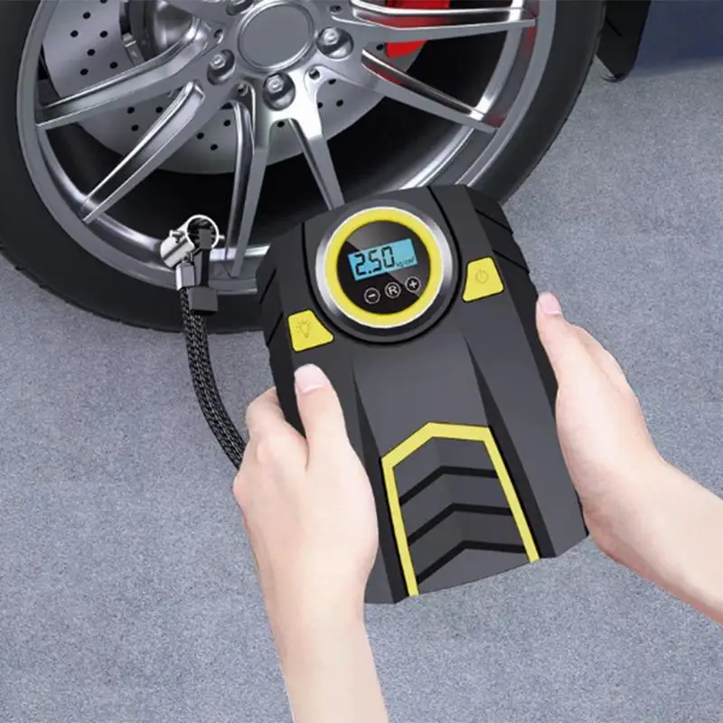 Tire Inflator Portable Air Pump For Car Tires 3 Gears Brightness Compact Multi-Function Accessories For Sports Motorcycle Home
Tire Inflator Portable Air Pump For Car Tires 3 Gears Brightness Compact Multi-Function Accessories For Sports Motorcycle Home