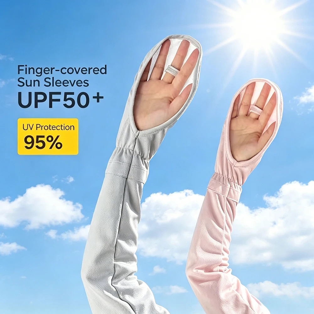 Sunscreen Arm Sleeves Summer Loose-Fitting Horseshoe Sleeves Driving Hand Gloves Cycling UV Protection Ice Silk Arm Sleeves
Sunscreen Arm Sleeves Summer Loose-Fitting Horseshoe Sleeves Driving Hand Gloves Cycling UV Protection Ice Silk Arm Sleeves
