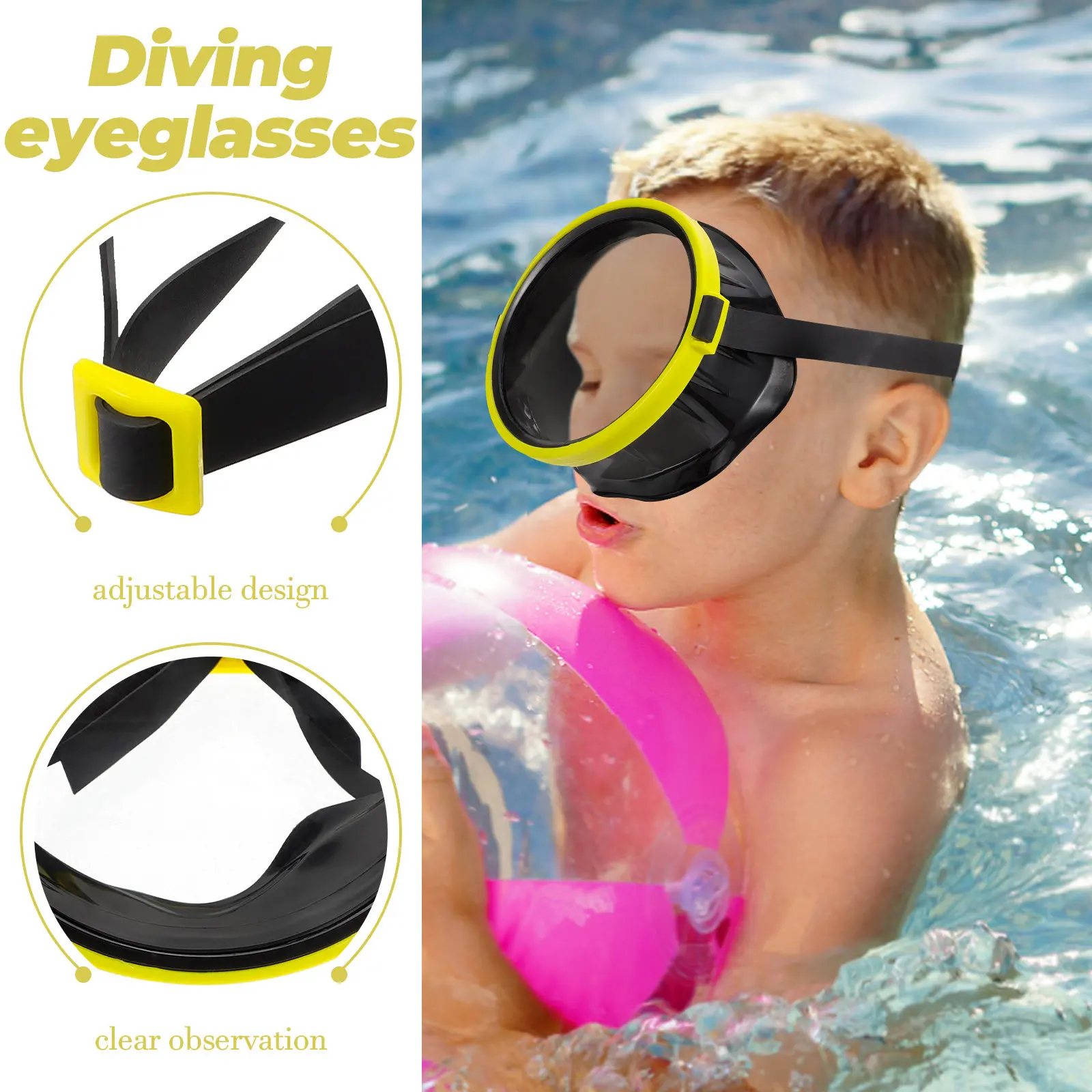Детская маска для подводного плавания с защитой от запотевания, водонепроницаемые очки для детей, широкий обзор, снаряжение для плавания в бассейне, на пляже, для исследования океана
Детская маска для подводного плавания с защитой от запотевания, водонепроницаемые очки для детей, широкий обзор, снаряжение для плавания в бассейне, на пляже, для исследования океана