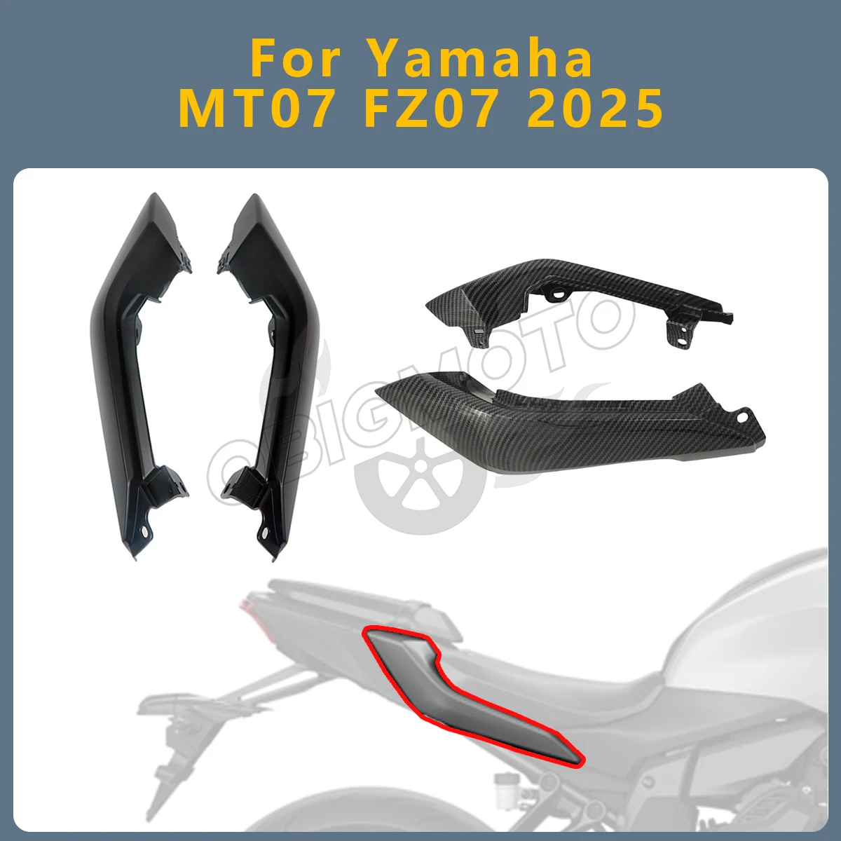 MT07 FZ07 2025 Motorcycle Rear Tail Side Cover Fairing Accessories For YAMAHA MT-07 FZ-07 Frame Protect Decorative Cover Part
MT07 FZ07 2025 Motorcycle Rear Tail Side Cover Fairing Accessories For YAMAHA MT-07 FZ-07 Frame Protect Decorative Cover Part