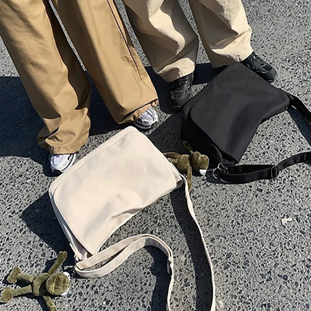 Fashion Simple Messenger Bags Youth Casual Canvas Shoulder Bag Handbag Women Shopping Large Capacity Organizer Crossbody Case
Fashion Simple Messenger Bags Youth Casual Canvas Shoulder Bag Handbag Women Shopping Large Capacity Organizer Crossbody Case
