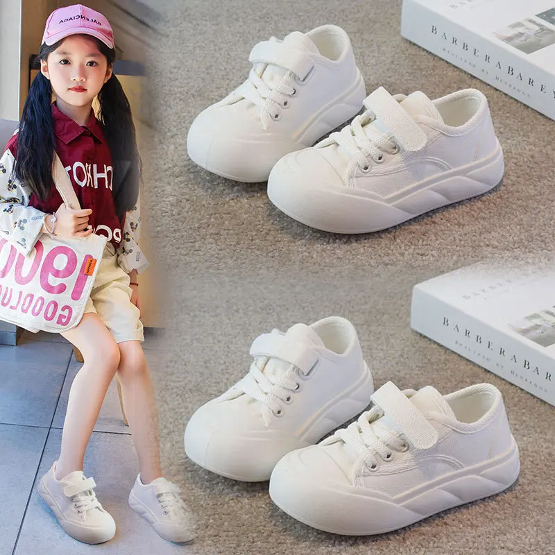 Fashion Girls' Tennis Shoes 2026spring New Kids Sneakers Simple Versatile Girls' Canvas Shoes Comfort Non Slip Child Casual Shoe
Fashion Girls' Tennis Shoes 2026spring New Kids Sneakers Simple Versatile Girls' Canvas Shoes Comfort Non Slip Child Casual Shoe