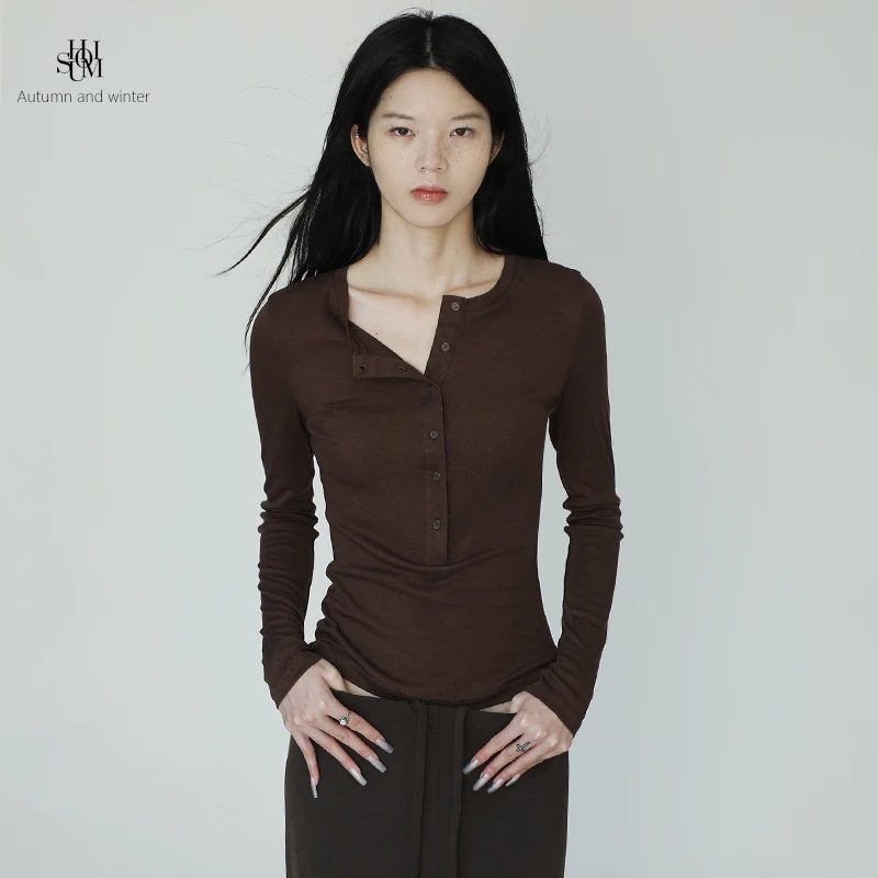 Американская женская трикотажная шелковая футболка с длинным рукавом, воротником хенли, приталенного кроя, дышащая, комфортная, однотонная
Американская женская трикотажная шелковая футболка с длинным рукавом, воротником хенли, приталенного кроя, дышащая, комфортная, однотонная