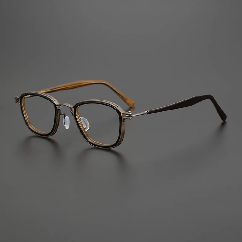 Men Luxury Brand High Quality Pure Titanium Retro Fashion Square Tortoiseshell Frame Glasses Women Fashion Optical Myopia Lenses
Men Luxury Brand High Quality Pure Titanium Retro Fashion Square Tortoiseshell Frame Glasses Women Fashion Optical Myopia Lenses