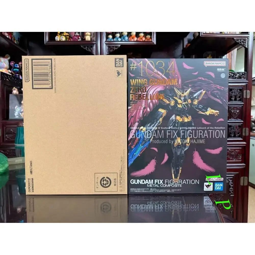 Original BANDAI GUNDAM FIX FIGURATION METAL COMPOSITE Wing Gundam Zero Rebellion Anime model action figure Genuine Boxed Toy
Original BANDAI GUNDAM FIX FIGURATION METAL COMPOSITE Wing Gundam Zero Rebellion Anime model action figure Genuine Boxed Toy