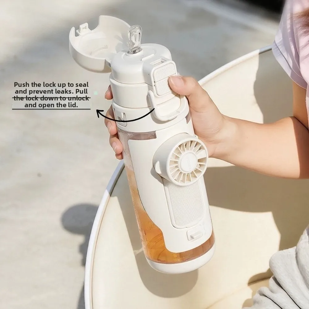 690 ML 2-in-1 Fan Cup Detachable Fan 3-Speed Handheld Fan Fan Water Bottle Dual-Use USB Charging Sports Drinking Bottle Gym
690 ML 2-in-1 Fan Cup Detachable Fan 3-Speed Handheld Fan Fan Water Bottle Dual-Use USB Charging Sports Drinking Bottle Gym