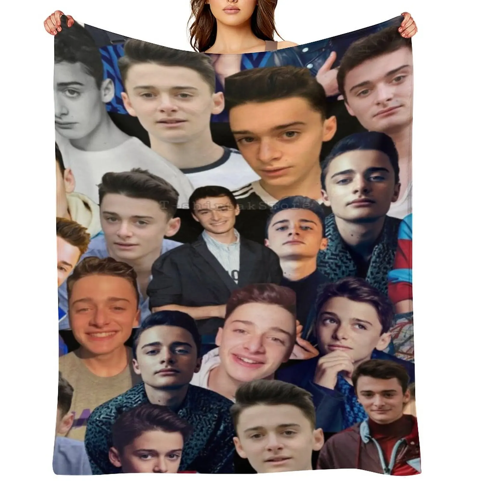 noah schnapp photo collage Throw Blanket warm winter Luxury Brand Camping Beach Blankets
noah schnapp photo collage Throw Blanket warm winter Luxury Brand Camping Beach Blankets