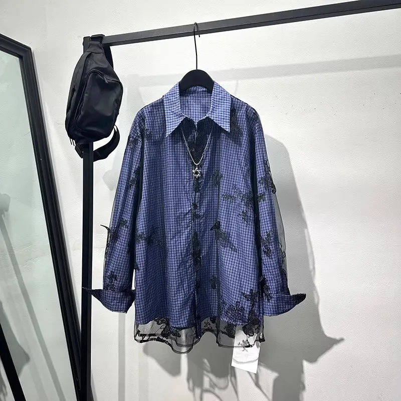 Men Casual Shirts Gothic Style Men's Clothing Spring Male High Street Autumn Black Shirts
Men Casual Shirts Gothic Style Men's Clothing Spring Male High Street Autumn Black Shirts