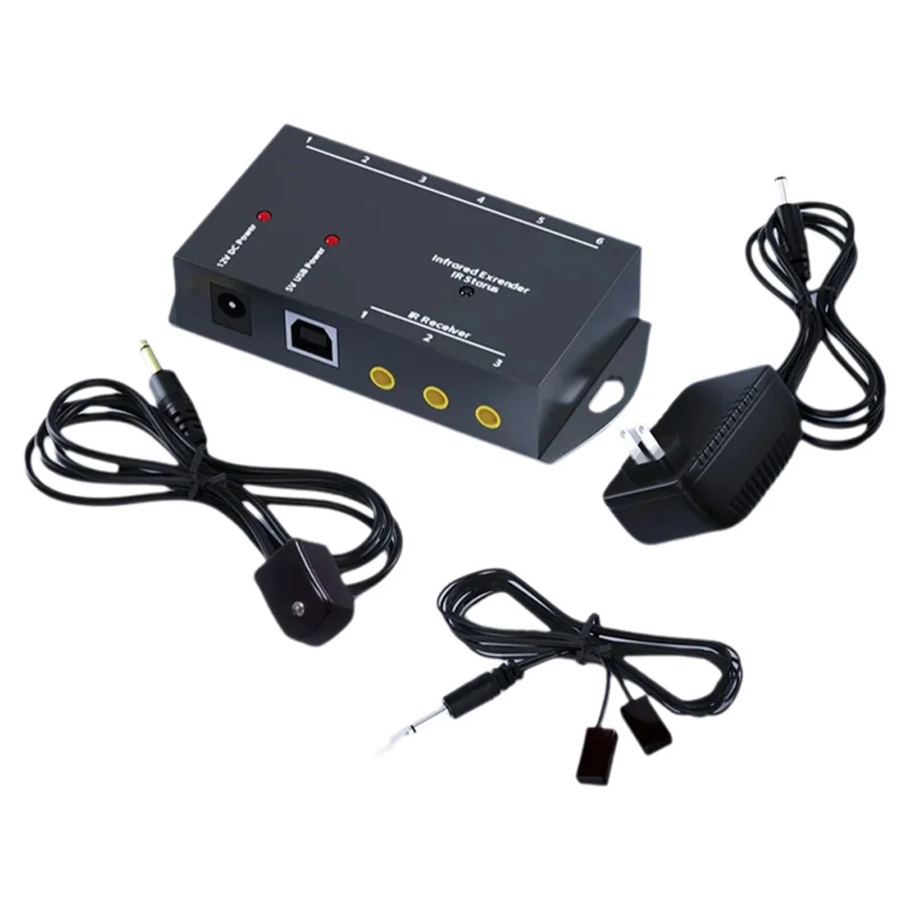 Infrared Extender Repeater Remote Control 1 Receiver with 8Emitters Remote Control Accessories Universal Application
Infrared Extender Repeater Remote Control 1 Receiver with 8Emitters Remote Control Accessories Universal Application