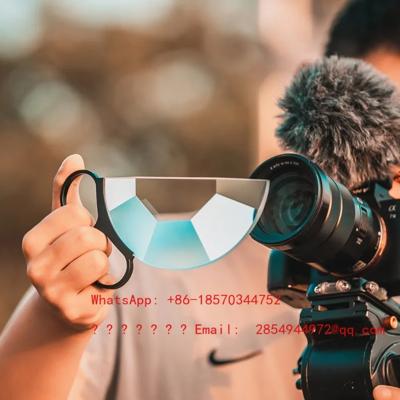 79/100/150Mm Handheld Semi-circular Kaleidoscope Special Effects Filter Photography Camera SLR Camera Accessories
79/100/150Mm Handheld Semi-circular Kaleidoscope Special Effects Filter Photography Camera SLR Camera Accessories
