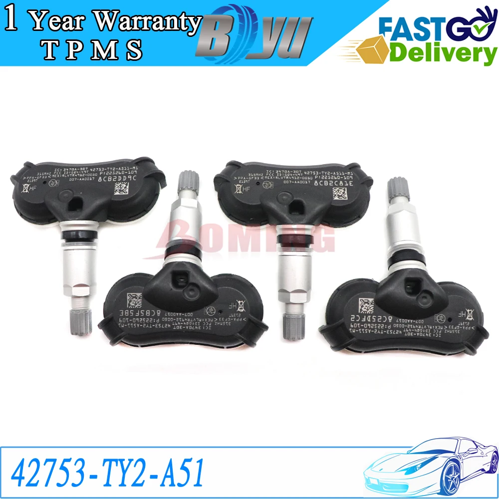 Car New TPMS Tire Pressure Monitor Sensor 42753-TY2-A51 For Acura RLX TL ZDX 2AX 2009-2015 315Mhz 42753-TK4-A011-M1 42753TY2A51
Car New TPMS Tire Pressure Monitor Sensor 42753-TY2-A51 For Acura RLX TL ZDX 2AX 2009-2015 315Mhz 42753-TK4-A011-M1 42753TY2A51