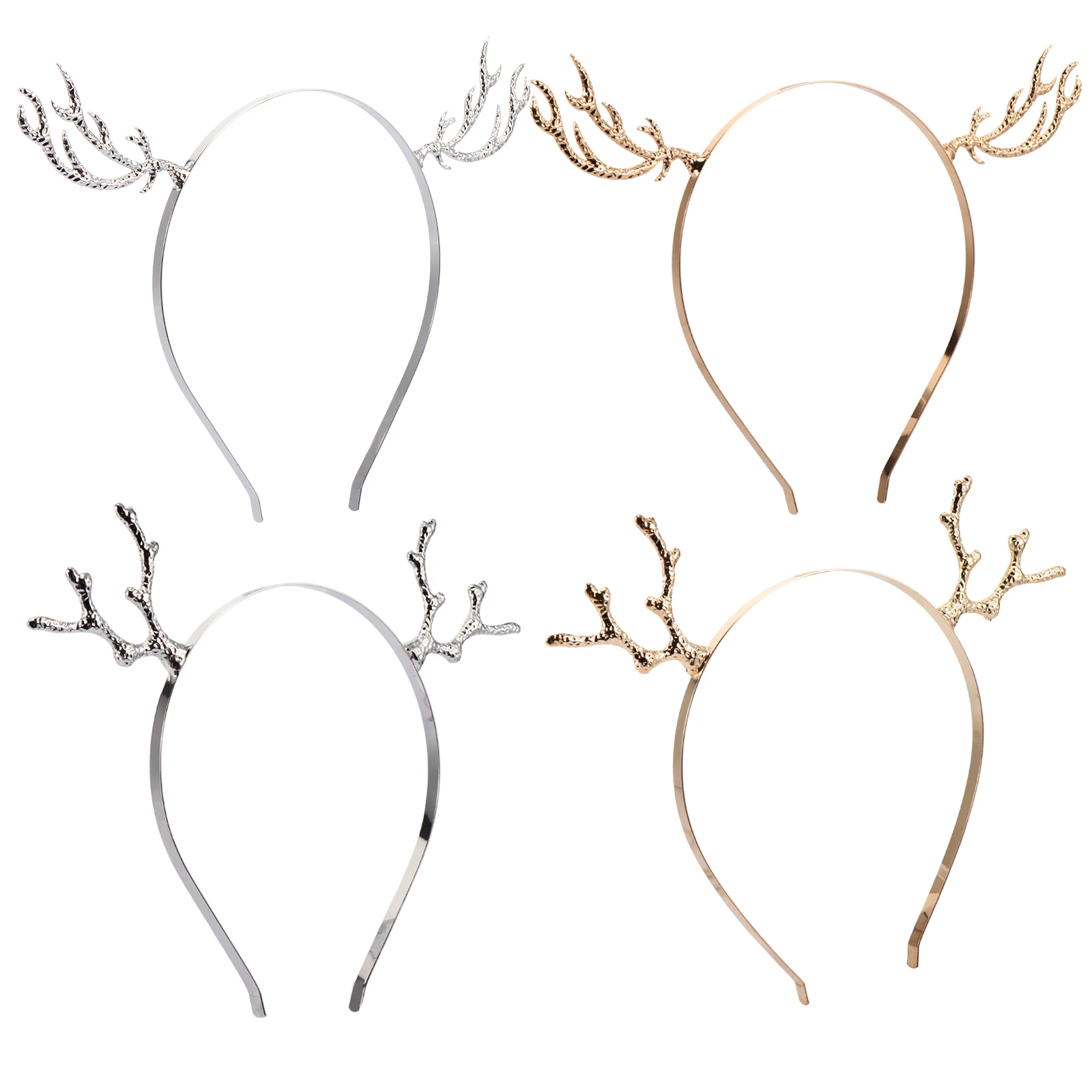4pcs Deer Antler Headband Alloy Reindeer Costume Christmas Headdress Hair Accessories Holiday Gifts Festive Party Hoop
4pcs Deer Antler Headband Alloy Reindeer Costume Christmas Headdress Hair Accessories Holiday Gifts Festive Party Hoop