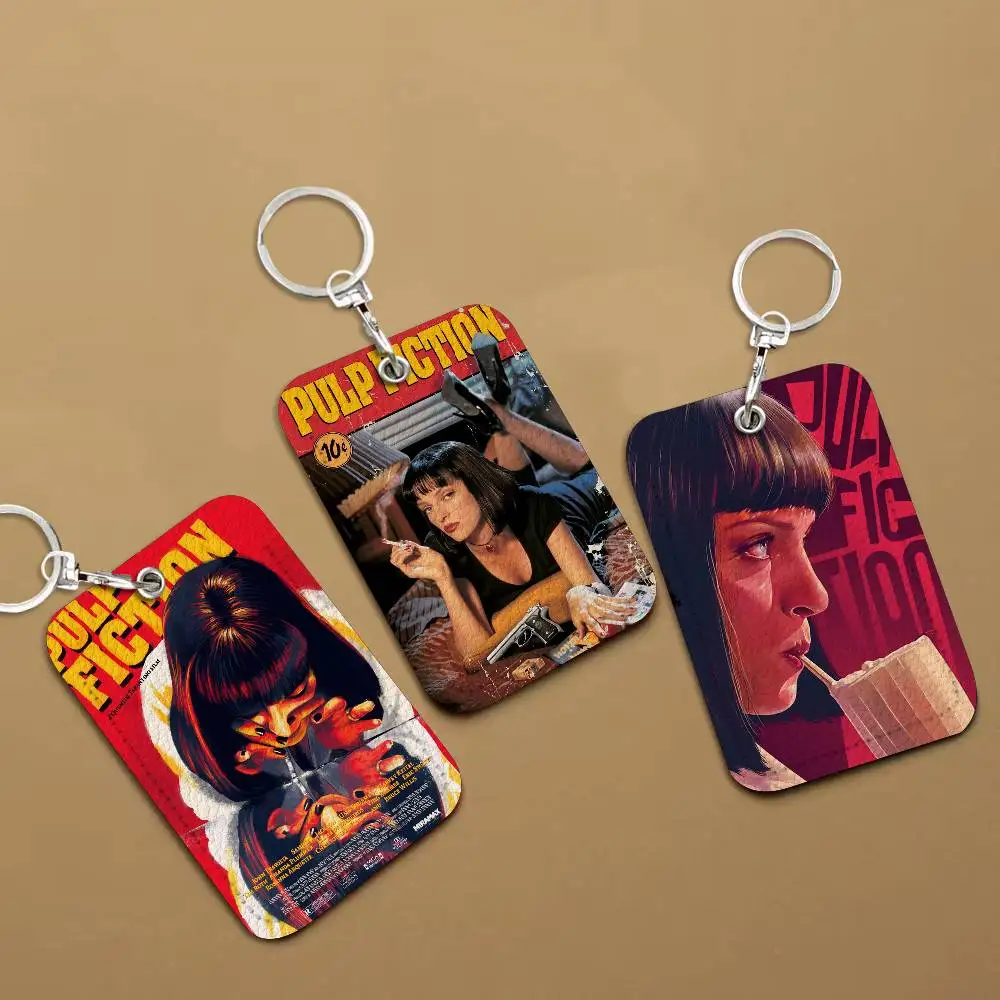 Модный кожаный картхолдер-брелок Pulp Fiction: прочный держатель для кредитных и проездных карт
Модный кожаный картхолдер-брелок Pulp Fiction: прочный держатель для кредитных и проездных карт