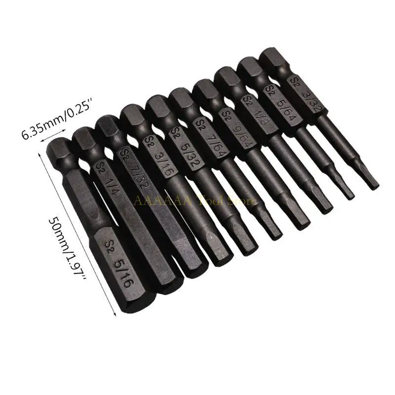 A2BE 10PCS Черная магнитная шестигранная отвертка биты сталь 1/4 дюйма шестиугольника
A2BE 10PCS Черная магнитная шестигранная отвертка биты сталь 1/4 дюйма шестиугольника