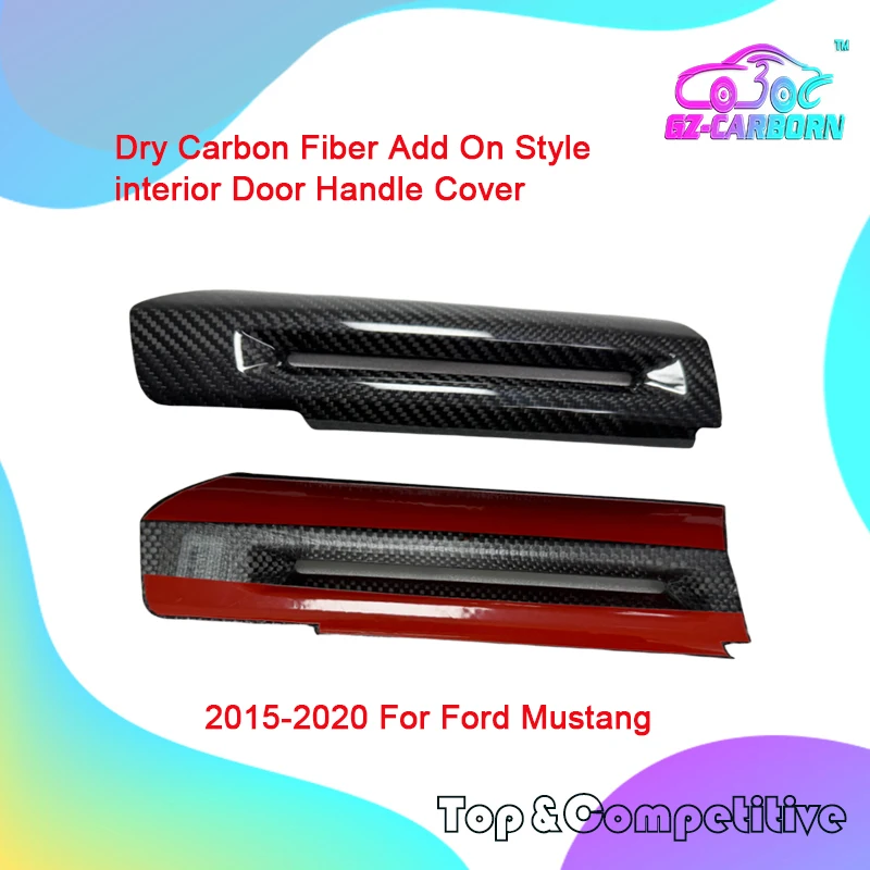 GZCB Left LHD Version Dry Carbon Fiber Decoration Cover For Ford Mustang Car interior Door Handle Cover Car Stick On Type 15-23
GZCB Left LHD Version Dry Carbon Fiber Decoration Cover For Ford Mustang Car interior Door Handle Cover Car Stick On Type 15-23