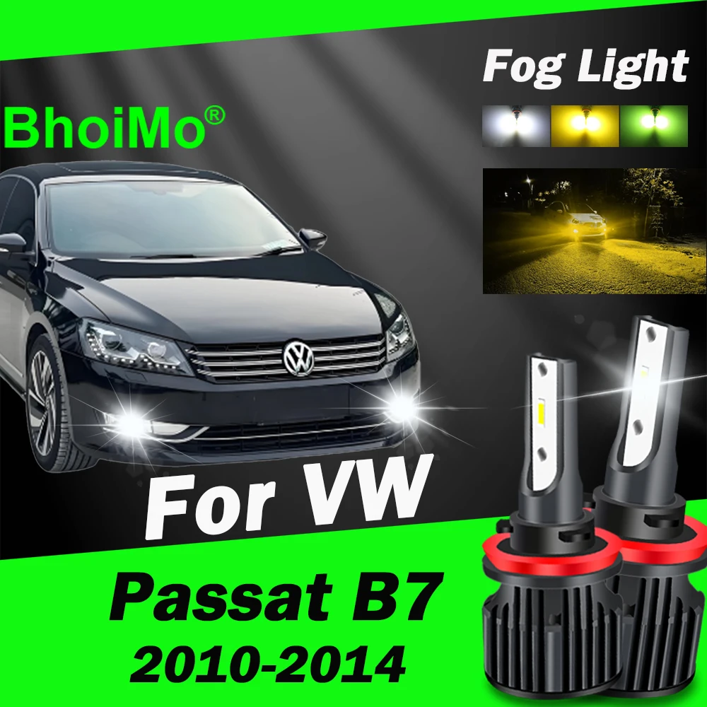 BhoiMo For VW Passat B7 2010 - 2014 Led Bulb Front Fog Light Lamp 2011 2012 2013
BhoiMo For VW Passat B7 2010 - 2014 Led Bulb Front Fog Light Lamp 2011 2012 2013