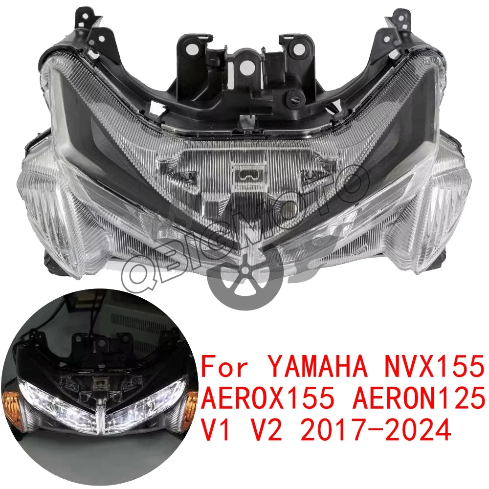 NVX155 2024 Motorcycle LED HeadLight Assembly Headlamp For YAMAHA NVX-155 AEROX155 AERON125 V1 V2 AEROX NVX 155 125 2017-2023
NVX155 2024 Motorcycle LED HeadLight Assembly Headlamp For YAMAHA NVX-155 AEROX155 AERON125 V1 V2 AEROX NVX 155 125 2017-2023