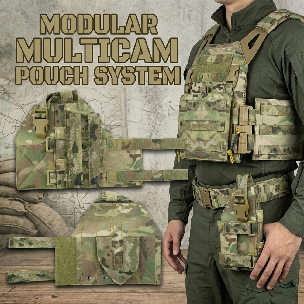 Tactical Drop Leg Holster With Quick-release Strap Adjustable MOLLE Thigh Pistol Pouch For Outdoor Hunting Shooting Training
Tactical Drop Leg Holster With Quick-release Strap Adjustable MOLLE Thigh Pistol Pouch For Outdoor Hunting Shooting Training