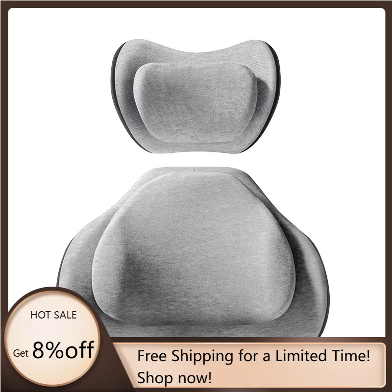 Car Headrest Neck Pillow Lumbar Support Seat Cushion Double Layer Memory Foam Waterproof Cooling Ventilation Comfortable Driving
Car Headrest Neck Pillow Lumbar Support Seat Cushion Double Layer Memory Foam Waterproof Cooling Ventilation Comfortable Driving