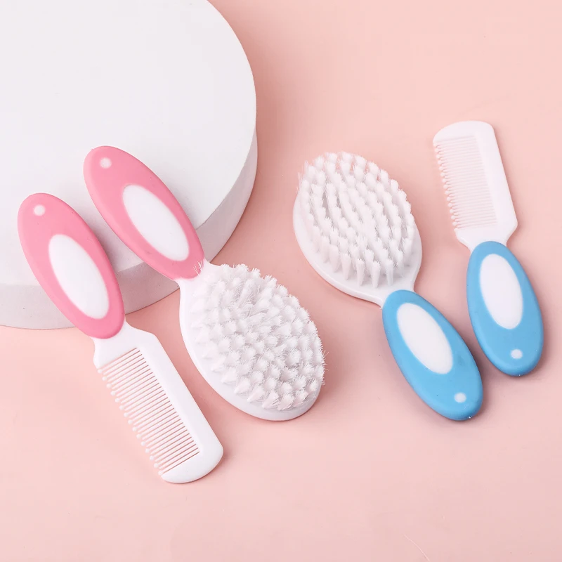 Симпатичные 2 в 1, набор расчесок для ухода за младенцами, мягкая нейлоновая щетина, щетка для волос круглой формы
Симпатичные 2 в 1, набор расчесок для ухода за младенцами, мягкая нейлоновая щетина, щетка для волос круглой формы