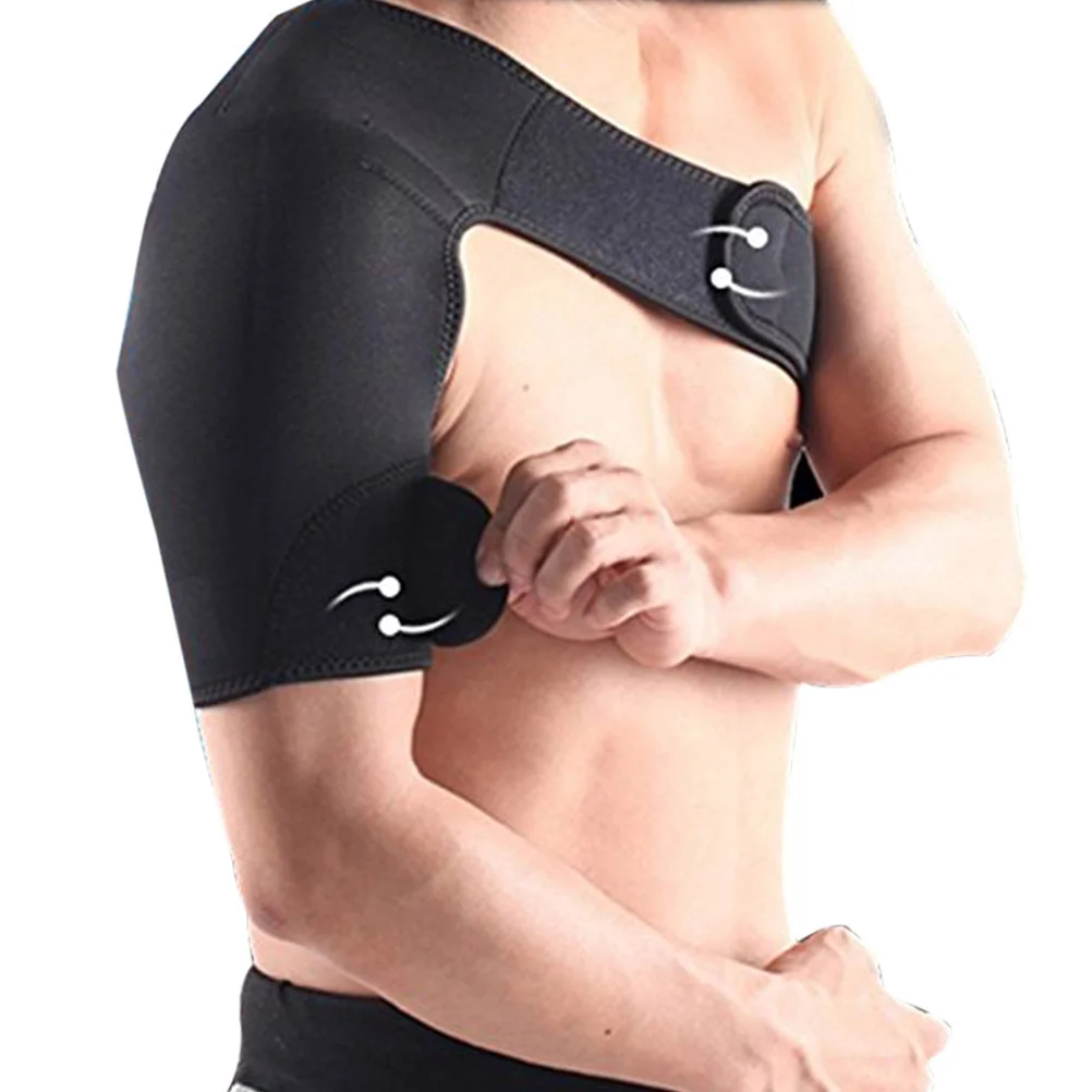 Adjustable Shoulder Support Protective Gear Shoulder Pad Belt for Sports - Right Shoulder (Black) Shoulder gear
Adjustable Shoulder Support Protective Gear Shoulder Pad Belt for Sports - Right Shoulder (Black) Shoulder gear