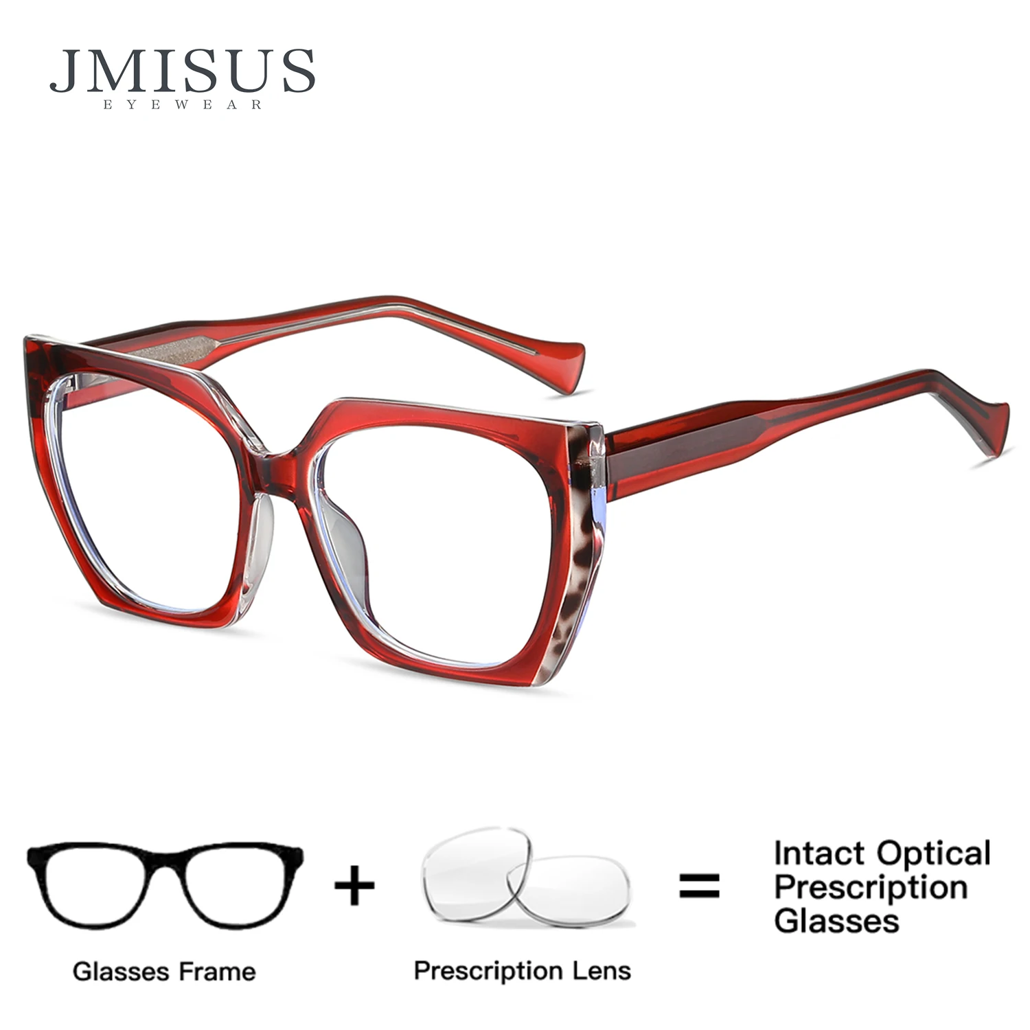 JMISUS Fashion Butterfly Prescription Glasses for High-quality Acetate Anti Blue Light Photochromic Polygon Optical Eyewear
JMISUS Fashion Butterfly Prescription Glasses for High-quality Acetate Anti Blue Light Photochromic Polygon Optical Eyewear