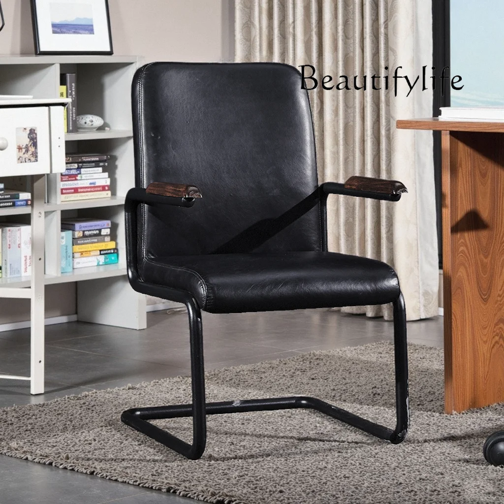 Medieval style oil wax leather leisure chair designer sofa chair American European bar sofa chair
Medieval style oil wax leather leisure chair designer sofa chair American European bar sofa chair