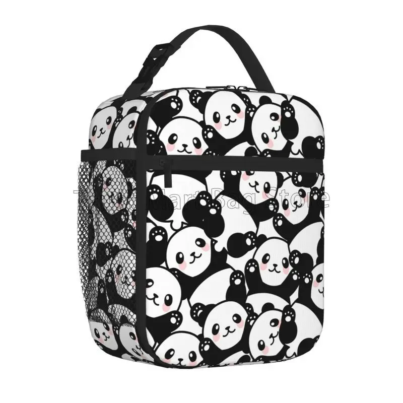 Cute Panda Pattern Insulated Lunch Bag Portable Reusable Thermal Lunch Box with Zipper for Children Picnic Beach Travel School
Cute Panda Pattern Insulated Lunch Bag Portable Reusable Thermal Lunch Box with Zipper for Children Picnic Beach Travel School