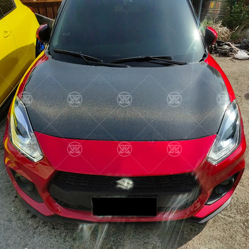 Carbon Fiber Front Engine Cover Air Intake Vent Trim Hood Panel Bonnet For Suzuki Swift Sports ZC33S Body Kit
Carbon Fiber Front Engine Cover Air Intake Vent Trim Hood Panel Bonnet For Suzuki Swift Sports ZC33S Body Kit