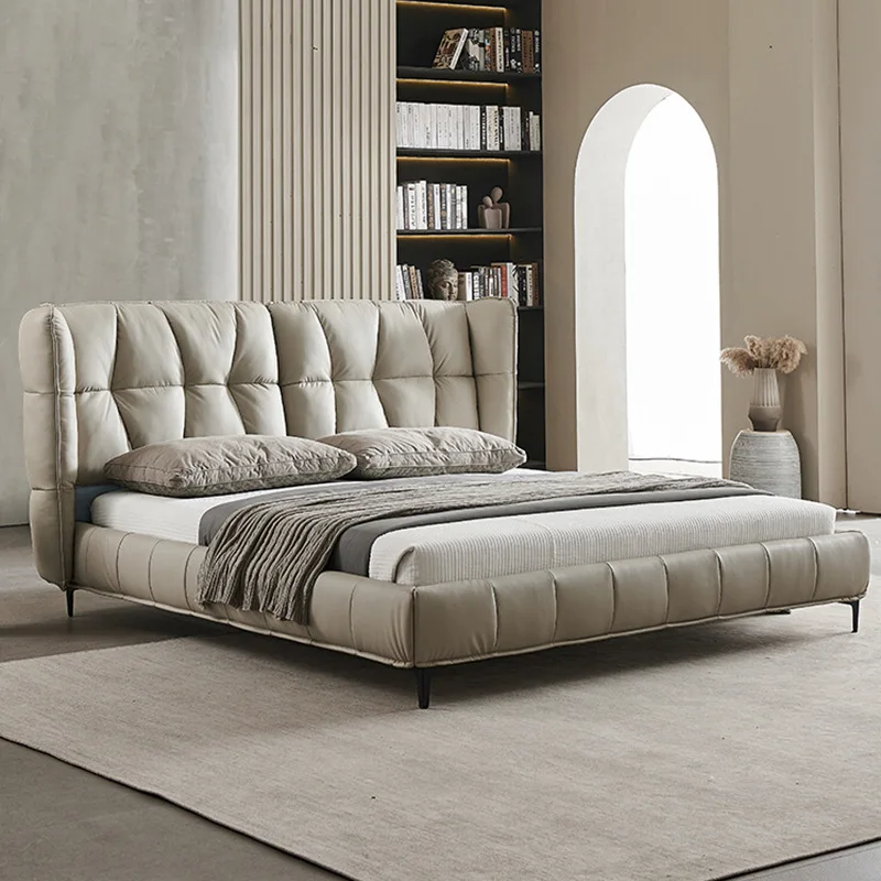 Funky Modern Bed Nordic Fashionable Replica Create Quality Bed Minimalist Master Bedroom Postmodern Muebles Hotel Furniture
Funky Modern Bed Nordic Fashionable Replica Create Quality Bed Minimalist Master Bedroom Postmodern Muebles Hotel Furniture