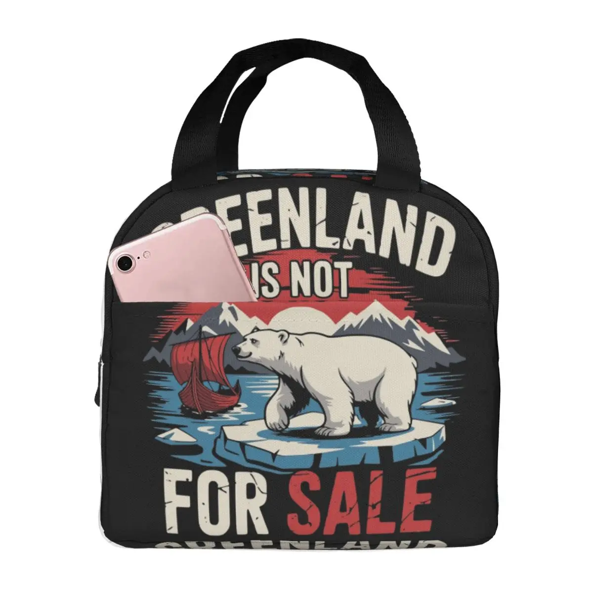Greenland Is Not For Sale Thermal Insulated Lunch Bags for School Portable Food Bag Cooler Thermal Lunch Boxes
Greenland Is Not For Sale Thermal Insulated Lunch Bags for School Portable Food Bag Cooler Thermal Lunch Boxes