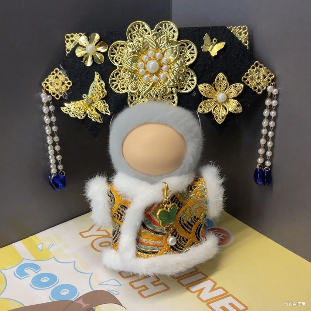 Doll Clothes for 10cm Mini Labubu Doll Outfit Designer Luxury Anime Gege Princess Clothe Toy Labubu V4 Doll Accessorie
Doll Clothes for 10cm Mini Labubu Doll Outfit Designer Luxury Anime Gege Princess Clothe Toy Labubu V4 Doll Accessorie