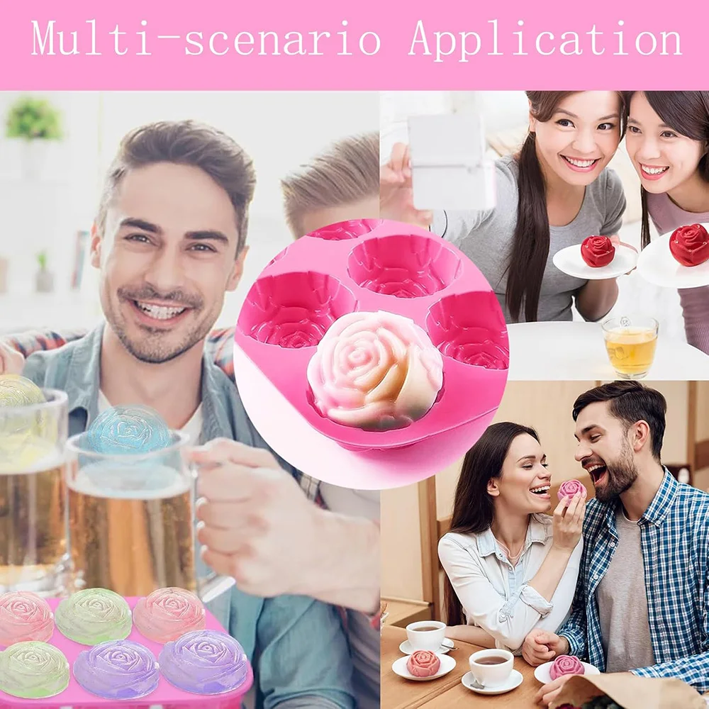 Food Grade Silicone Flowers Mold,Baking Pan with Flowers Shape Non-Stick Silicone Mold for Chocolate,Candy,Jelly,Ice Cube,Muffin
Food Grade Silicone Flowers Mold,Baking Pan with Flowers Shape Non-Stick Silicone Mold for Chocolate,Candy,Jelly,Ice Cube,Muffin