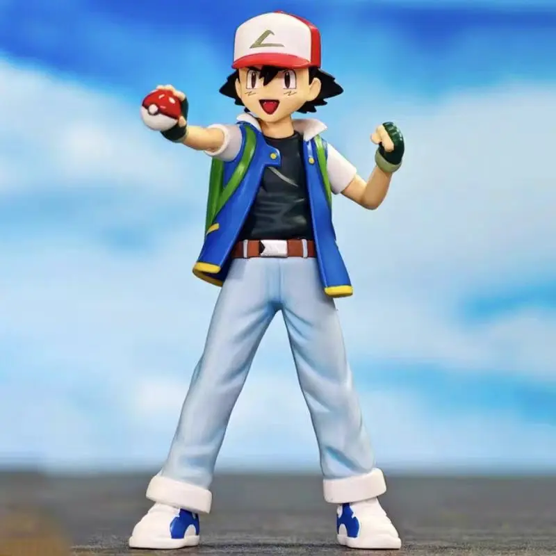 Pokemon New Ash Ketchum Action Figure 15cm PVC Statue Kawaii Model Decoration Figurine Collection Kids Birthday Gifts
Pokemon New Ash Ketchum Action Figure 15cm PVC Statue Kawaii Model Decoration Figurine Collection Kids Birthday Gifts