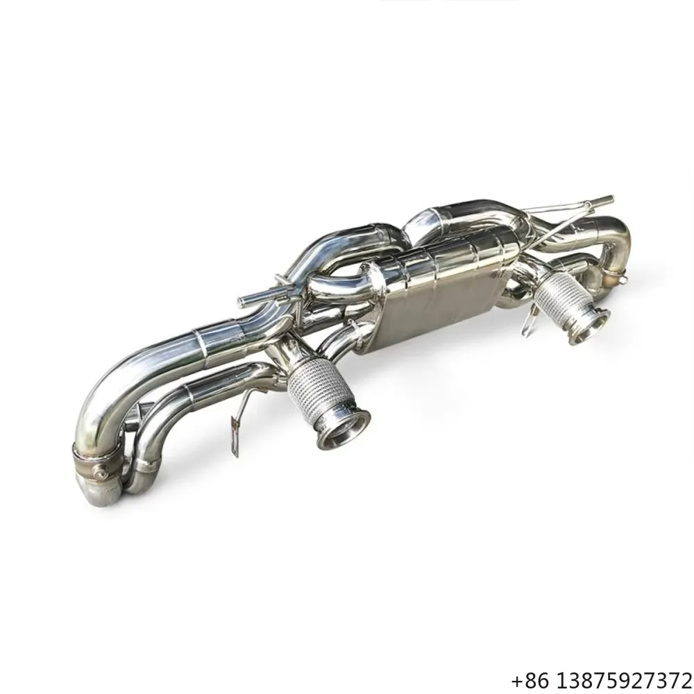 5.2L V10 Racing Sound Catback Exhaust System Perfect Installation for R8 2008-2016 Factory Custom Modification Refit Part
5.2L V10 Racing Sound Catback Exhaust System Perfect Installation for R8 2008-2016 Factory Custom Modification Refit Part