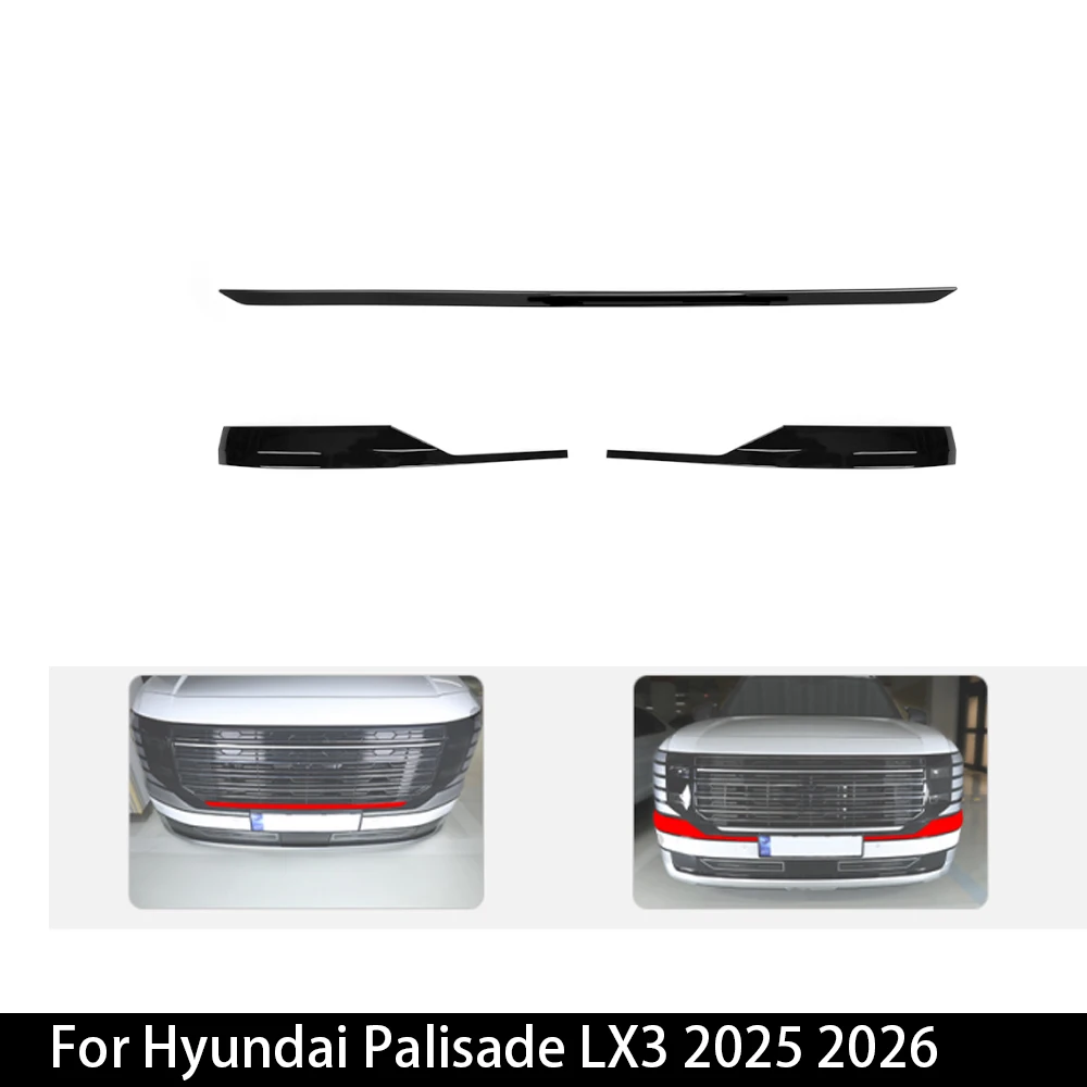 For Hyundai Palisade LX3 2025 2026 Car Exterior Carbon Fiber Black Racing Grills Front Bumper Mesh Decorative Stripes Moulding
For Hyundai Palisade LX3 2025 2026 Car Exterior Carbon Fiber Black Racing Grills Front Bumper Mesh Decorative Stripes Moulding