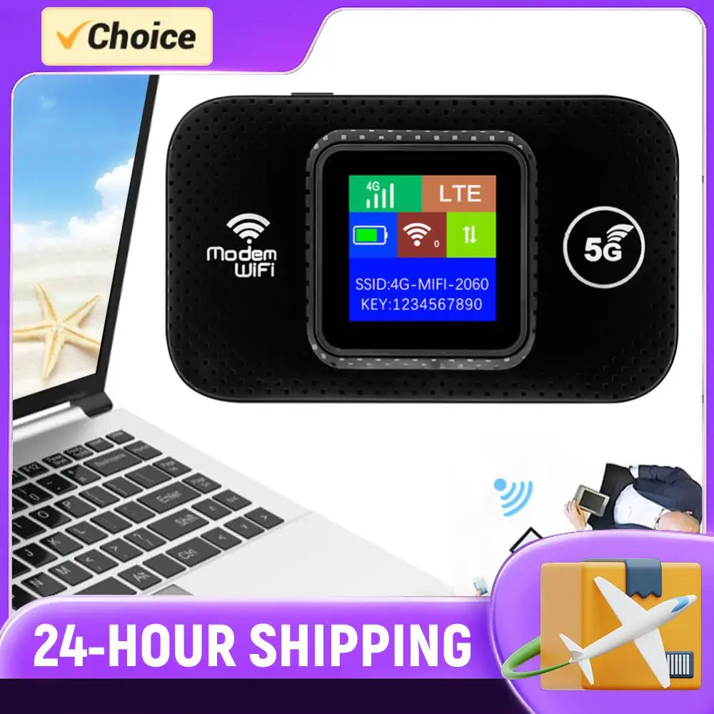 4G LTE Wireless WiFi Router Portable WiFi Mobile Hotspot with SIM Card Slot Car Mobile Broadband Qualcomm MSM8916 Chip Plug Play