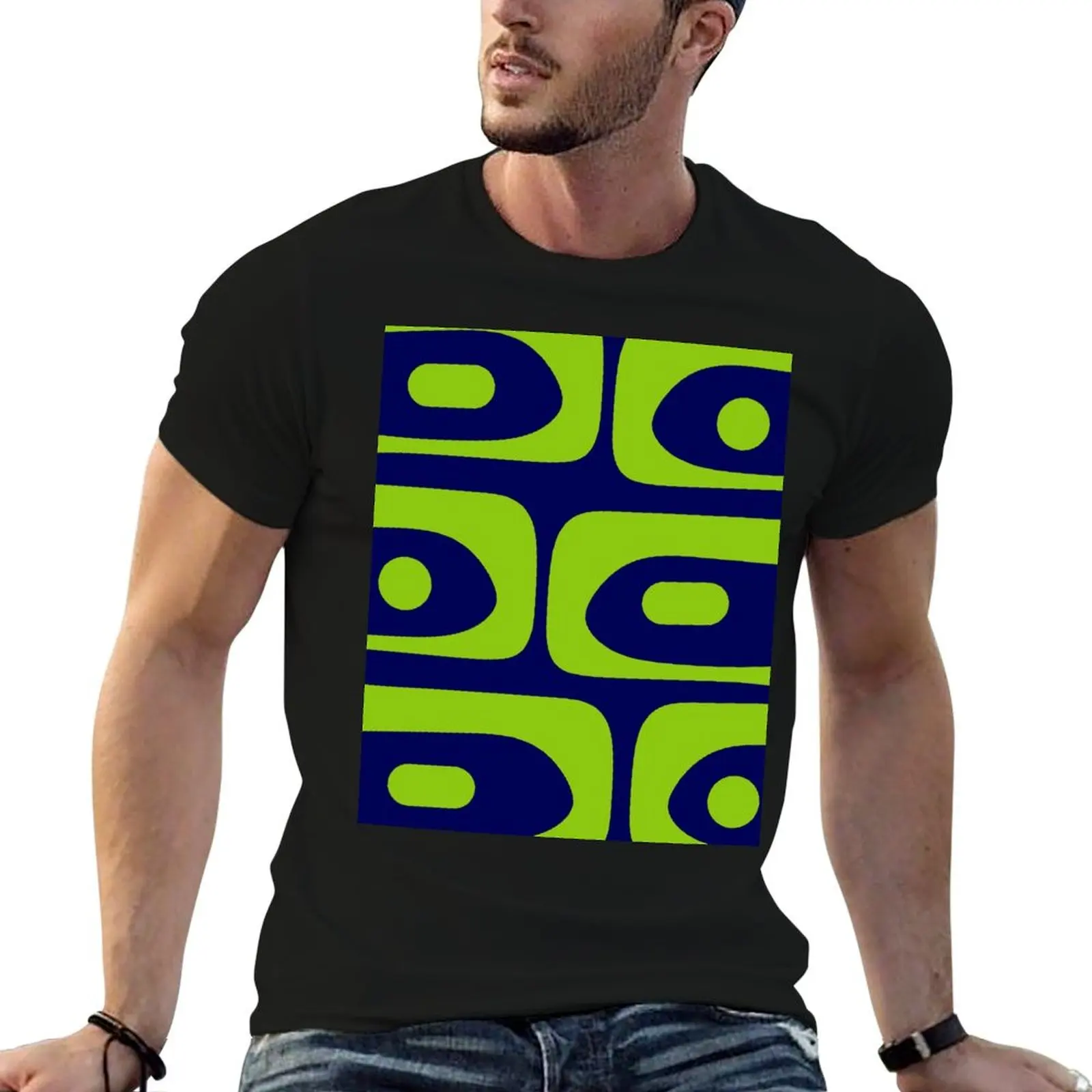 Mid Century Modern Piquet Abstract Pattern in Bright Navy Blue and Lime Green T-Shirt t shirt for man essential t shirt T-Shirt
Mid Century Modern Piquet Abstract Pattern in Bright Navy Blue and Lime Green T-Shirt t shirt for man essential t shirt T-Shirt