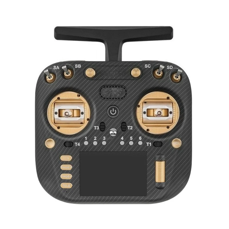 Hall Effect Gimbal RC Transmitter Built-in ELRS Long Range Remote Controller For FPV Racing Model Aircraft
Hall Effect Gimbal RC Transmitter Built-in ELRS Long Range Remote Controller For FPV Racing Model Aircraft