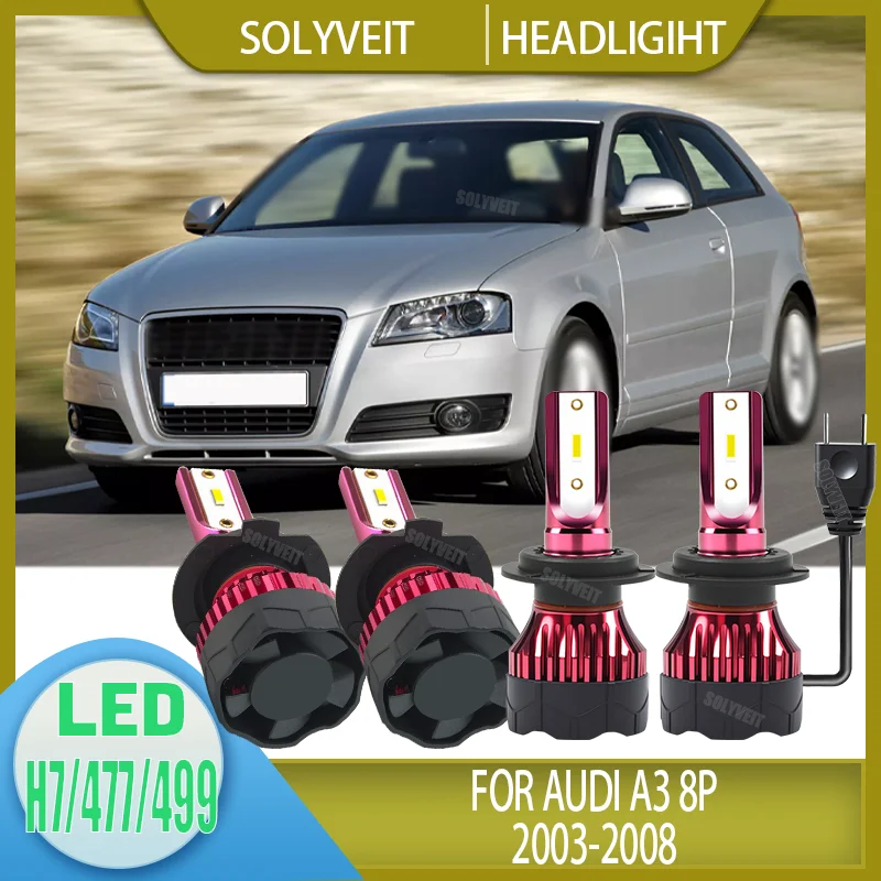 Easy Installation and Optimal Performance H7 477 LED Headlight Headlamp Bulb Kit For Audi A3 8P 2003 2004 2005 2006 2007 2008
Easy Installation and Optimal Performance H7 477 LED Headlight Headlamp Bulb Kit For Audi A3 8P 2003 2004 2005 2006 2007 2008