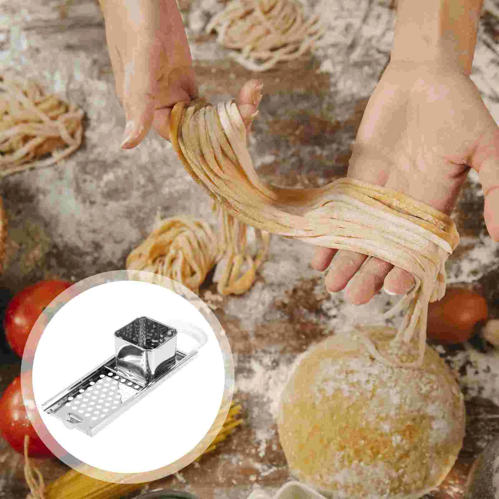Stainless Steel Planer Kitchen Accessory Multi-functional Dough Ball Machine Maker Noodle Convenient Manual Portable
Stainless Steel Planer Kitchen Accessory Multi-functional Dough Ball Machine Maker Noodle Convenient Manual Portable